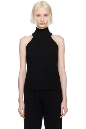 Lisa Yang Black Freya Tank Top