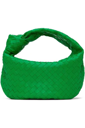 Bottega Veneta Green Teen Jodie Shoulder Bag
