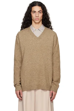 Maison Margiela Beige Pilling Sweater