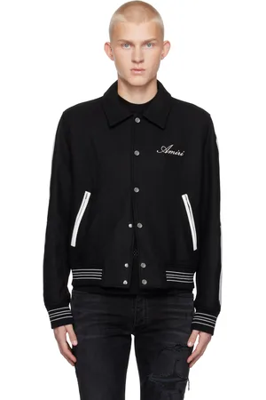 AMIRI Black Bones Bomber Jacket