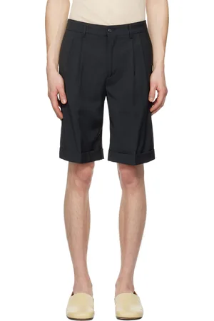 BARENA Gray Scandola Tropical Shorts