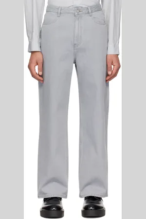 AMOMENTO Gray Bootcut Jeans