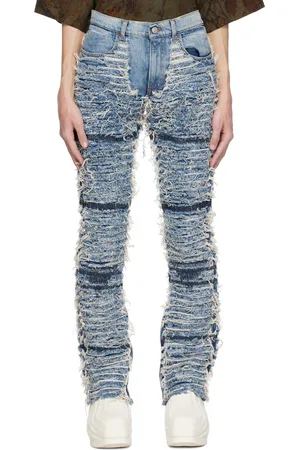 1017 ALYX 9SM Blue Blackmeans Edition Jeans