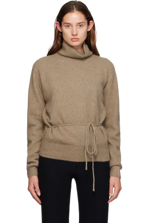 LE 17 SEPTEMBRE Beige Waist String Turtleneck