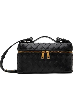 Bottega Veneta Black Bang Bang Vanity Case Bag