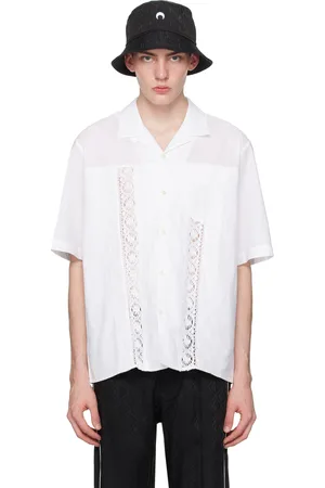 Marine Serre White Regenerated Household Shirt