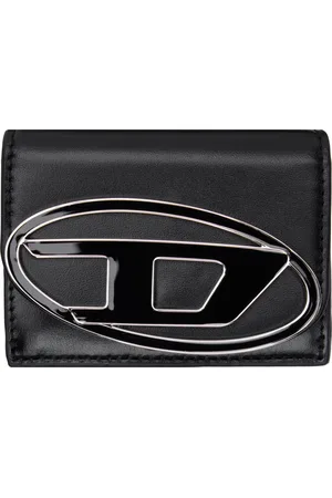 Diesel Black 1dr Tri Fold Coin Xs Ii Wallet
