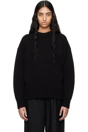 The Row Black Ophelia Sweater