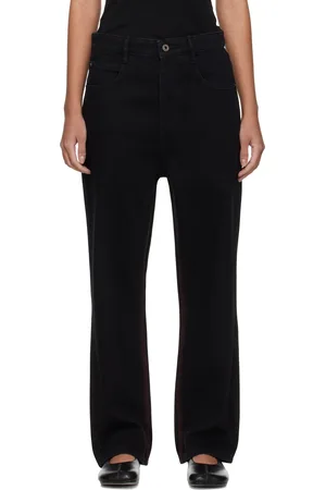 Fax Copy Express Red Stitch Straight Jeans
