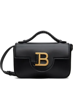 Balmain Black B-Buzz Mini Leather Bag