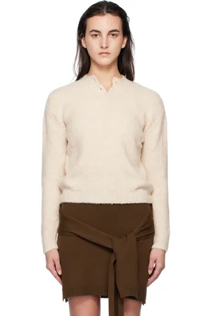 Paloma Wool Off-White Crush Sweater