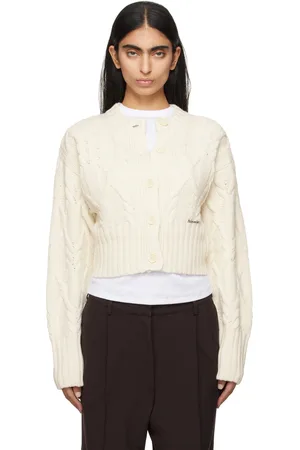 Holzweiler Off-White Chunky Cable Cardigan