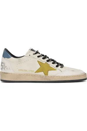 Golden Goose Off-White Ball Star Sneakers