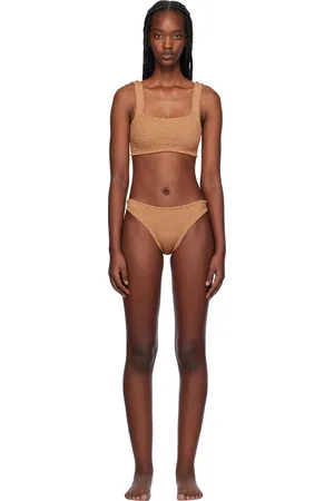Hunza G Brown Xandra Bikini