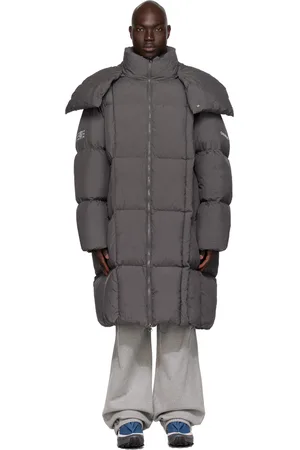 Maison Margiela SSENSE Exclusive Gray CHENPENG Edition Down Coat