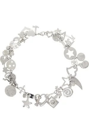 Marland Backus Chrome Charm Necklace