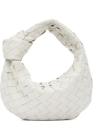 Bottega Veneta White Mini Jodie Bag