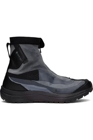 11 BY BORIS BIDJAN SABERI Black & Gray Salomon Edition Bamba 2 High GTX V2 Sneakers