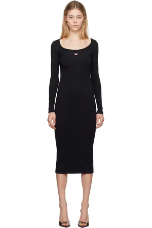 Diesel Black D-Ballet-D Midi Dress