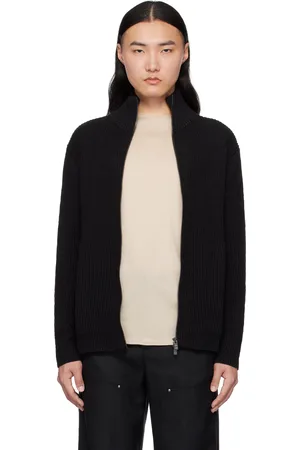 DEVOA High Neck Knit Cardigan
