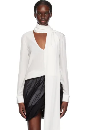 Helmut Lang Scarf Blouse