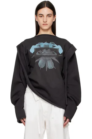 OTTOLINGER Drape Crewneck Sweatshirt