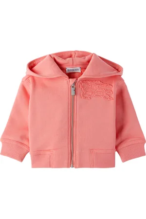 Burberry Baby Pink EKD Zip Hoodie