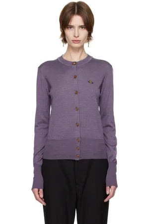 Vivienne Westwood Purple Bea Cardigan