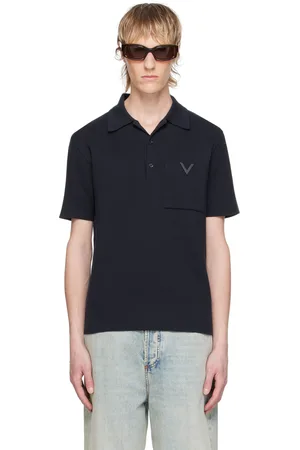 VALENTINO Navy Hardware Polo