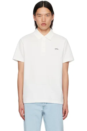 A.P.C. White Carter Polo