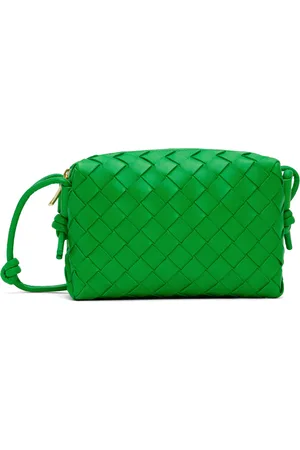 Bottega Veneta Green Mini Loop Camera Bag