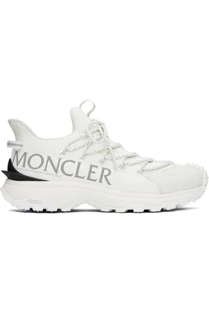 Moncler White Trailgrip Lite2 Sneakers