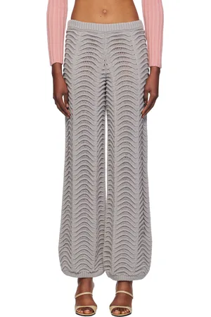 Isa Boulder Gray Canyon Wave Lounge Pants