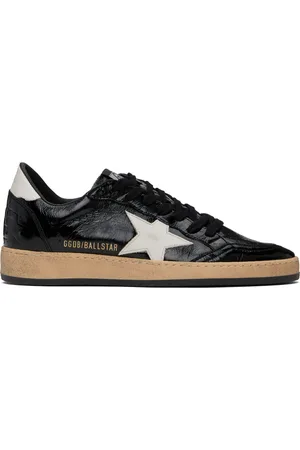 Golden Goose Black & White Ball Star Sneakers