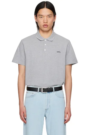 A.P.C. Gray Standard Polo
