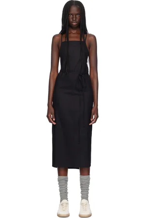 Baserange Yumi Apron Midi Dress