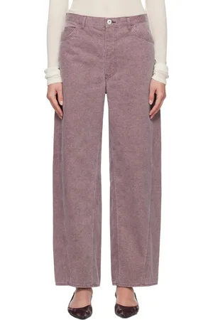 Auralee Washed Organic Canvas Jeans