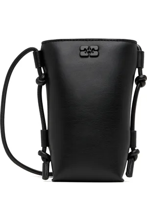 Ganni Black Bou Crossbody Bag