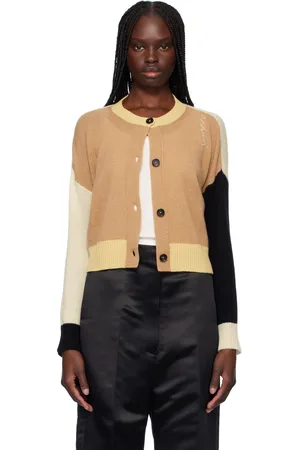 Marni Multicolor Crewneck Cashmere Cardigan