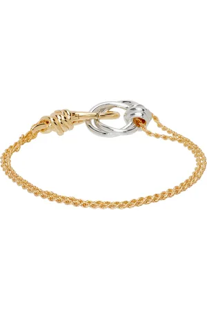 Bottega Veneta Gold Knot Bracelet