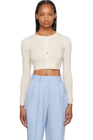 Staud Off-White Deanna Cardigan