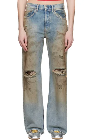Acne Studios Blue Loose Fit Jeans