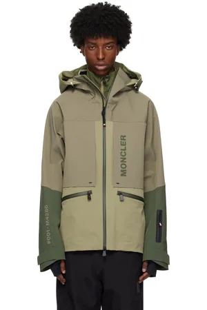 Moncler Khaki Fussen Ski Jacket