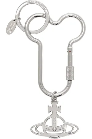 Vivienne Westwood Silver Penis Carabiner Keychain