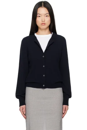 &Daughter Navy Enya Cashmere Cardigan