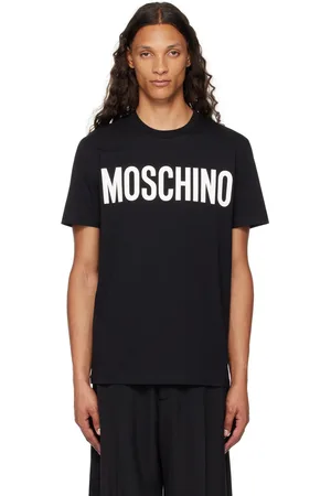Moschino Black Printed-Logo T-Shirt