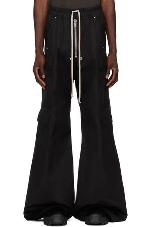 Rick Owens Black Porterville Cargobelas Cargo Pants