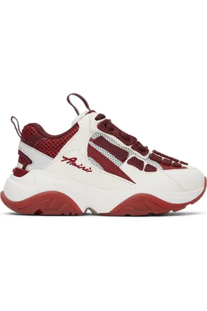 AMIRI Kids White & Bone Runner Sneakers