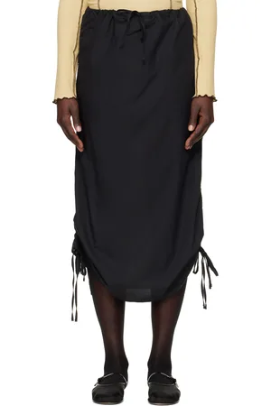 Baserange Pictorial Midi Skirt