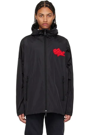 Dsquared2 Black Windbreaker Jacket